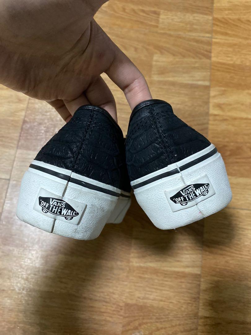 vans off the wall platform shoes