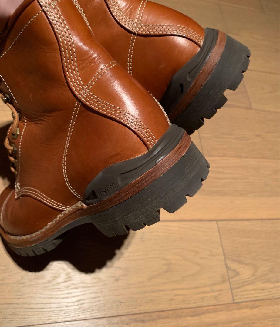 Visvim boots size 8 （分類：靴）位於 Hong Kong。 由 jmec631 提交（商品編號 286828605，圖片 4）。簡介： 舊版visvim boots （己停產） Size 8 99%new worn one time only (睇鞋底就知) 。