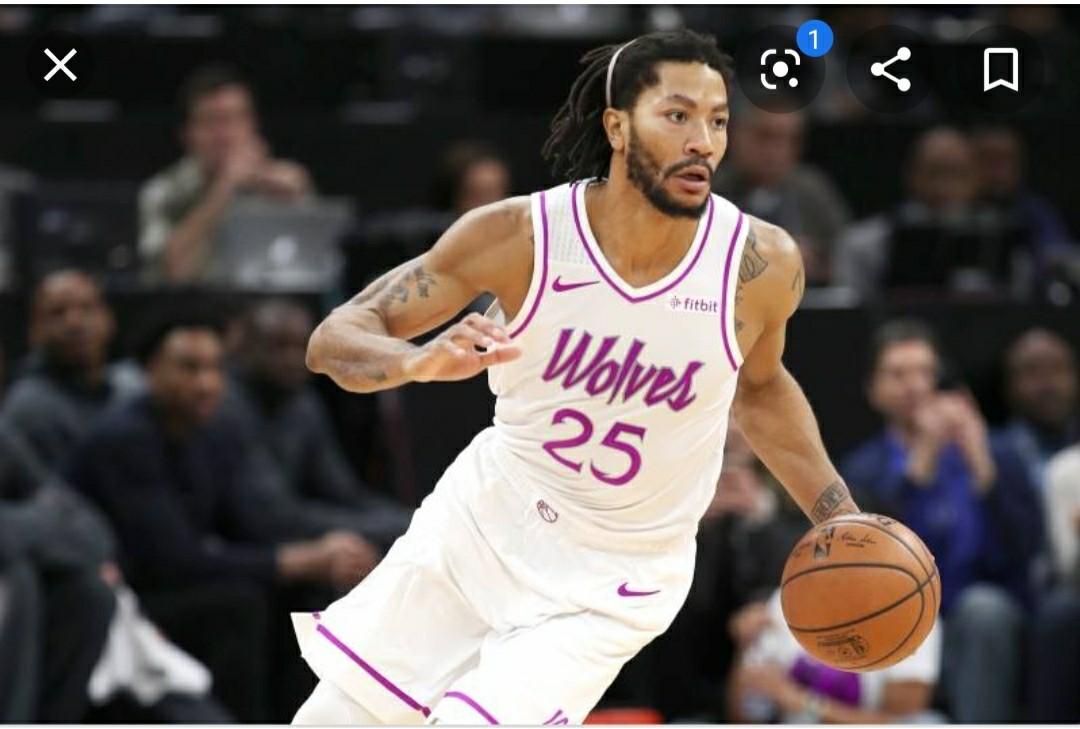 Derrick rose top earned jersey