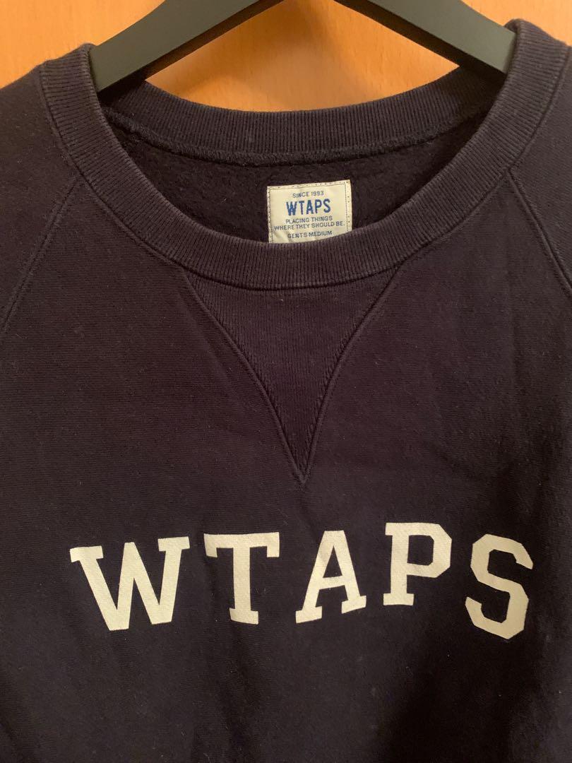 WTAPS Design Crew Neck Sweatshirt 衛衣hoodie, 男裝, 上身及套裝