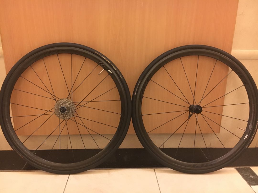 Zipp 202 hot sale tubular wheelset
