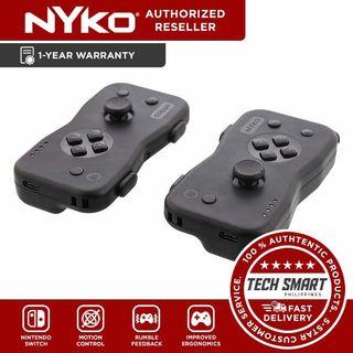 Nyko Dualies - Pair of Motion Controllers with Included USB Type-C Charging Cable, Joycon Alternative for Nintendo Switch