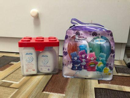 Boby bath , Baby Shampoo , Baby lotion and bedak