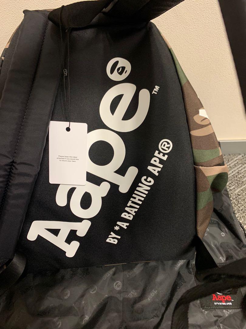 全新* AAPE X EASTPAK backpack, 名牌, 手袋及銀包 Carousell