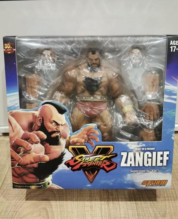 全新未開封Storm Collectibles Street Fighter V Zangief (Red) 蘇聯佬