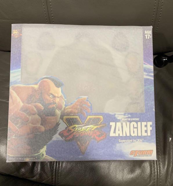 全新未開封Storm Collectibles Street Fighter V Zangief (Red) 蘇聯佬