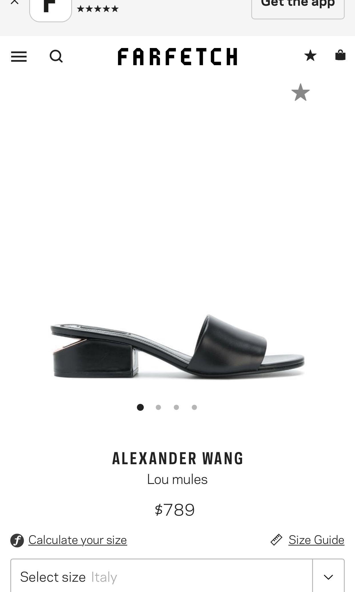 ALEXANDER WANG AWANG LOU SANDALS Women s Fashion Footwear