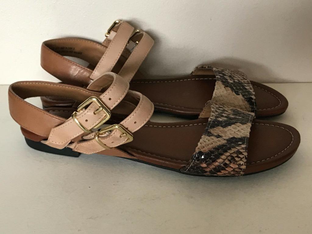 Clarks snakeskin sale sandals