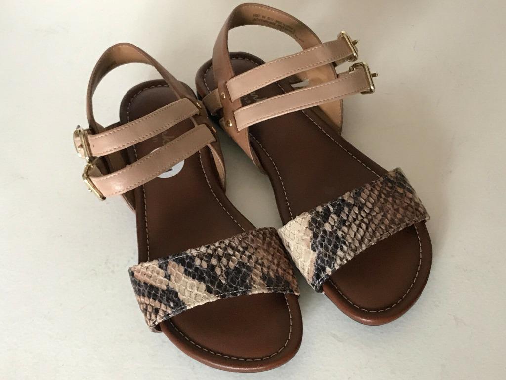 clarks snakeskin sandals