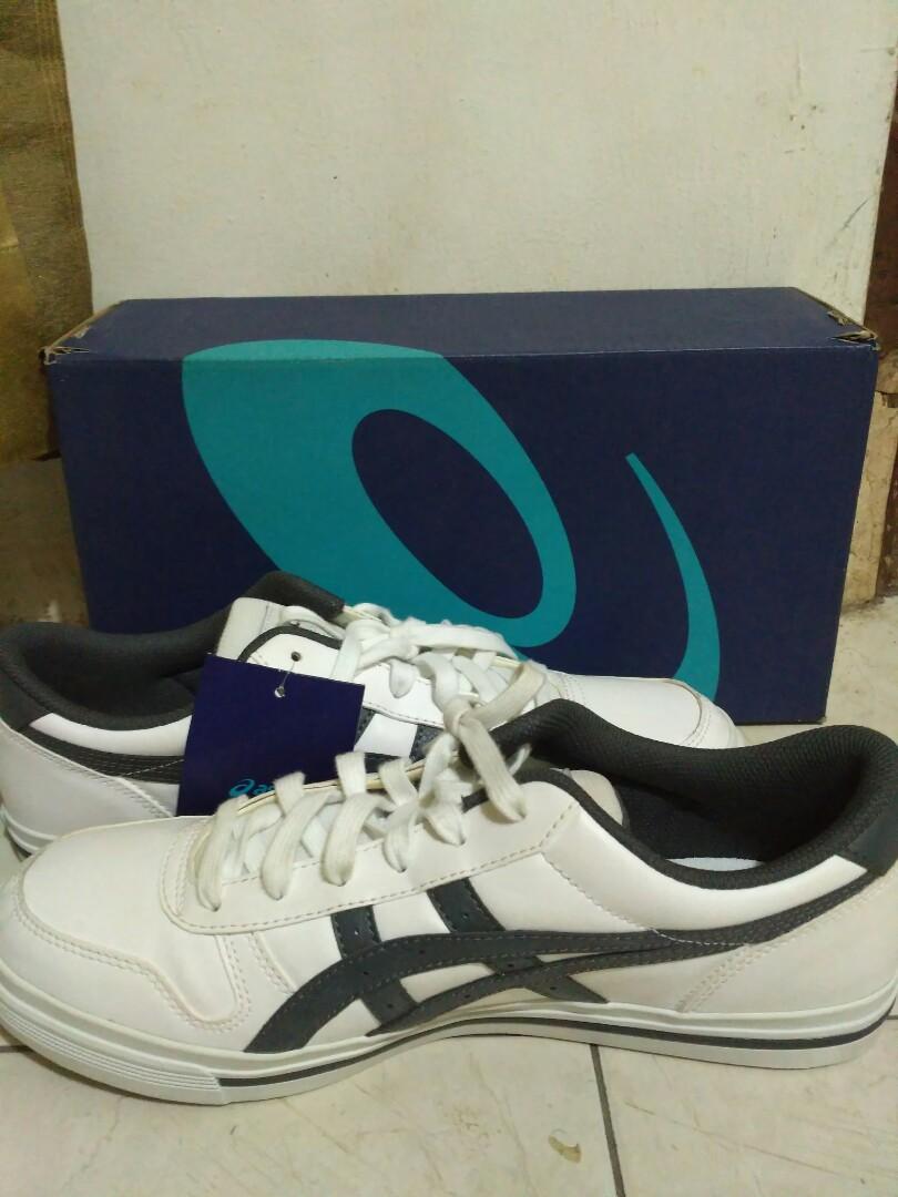 Asics aaron white dark grey online