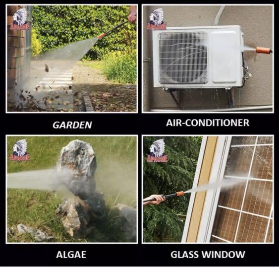 Best Seller Apache Turbo Spray Hm4411 110 Bar High Pressure Cleaner Water Jet Sprayer Washer Kitchen Appliances On Carousell