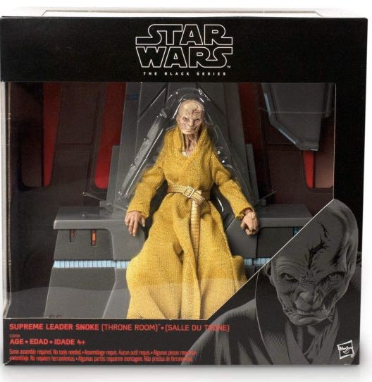 black series snoke throne