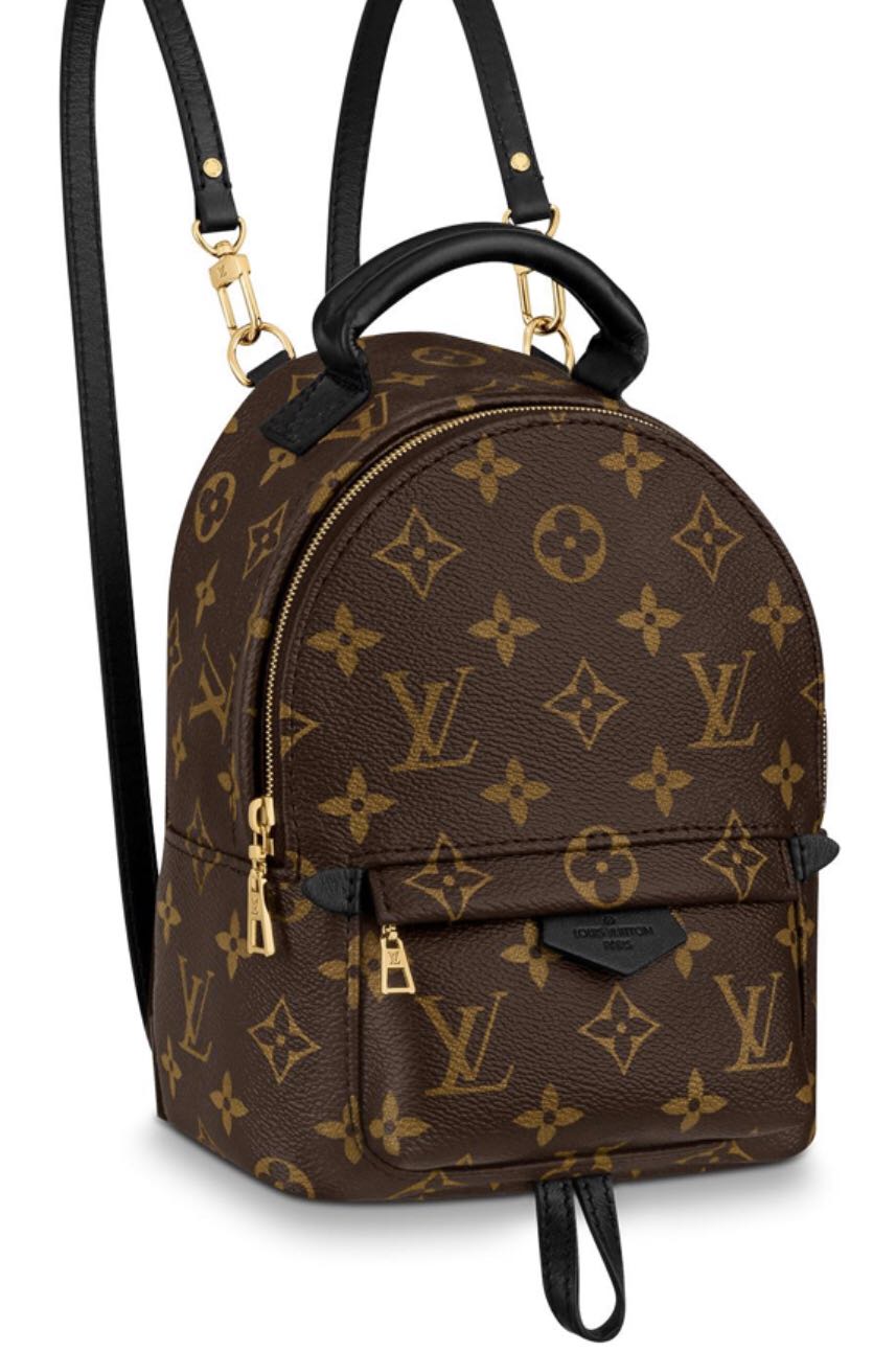 black louis vuitton backpack mini