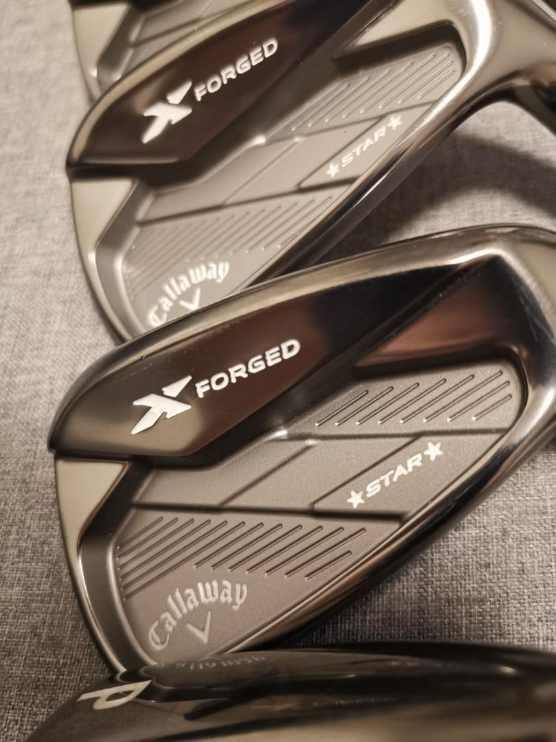 Callaway X Star JDM golf irons set 5Pw, Sports Equipment