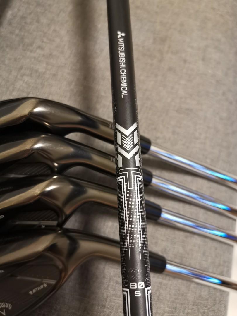Callaway X Star JDM golf irons set 5Pw, Sports Equipment