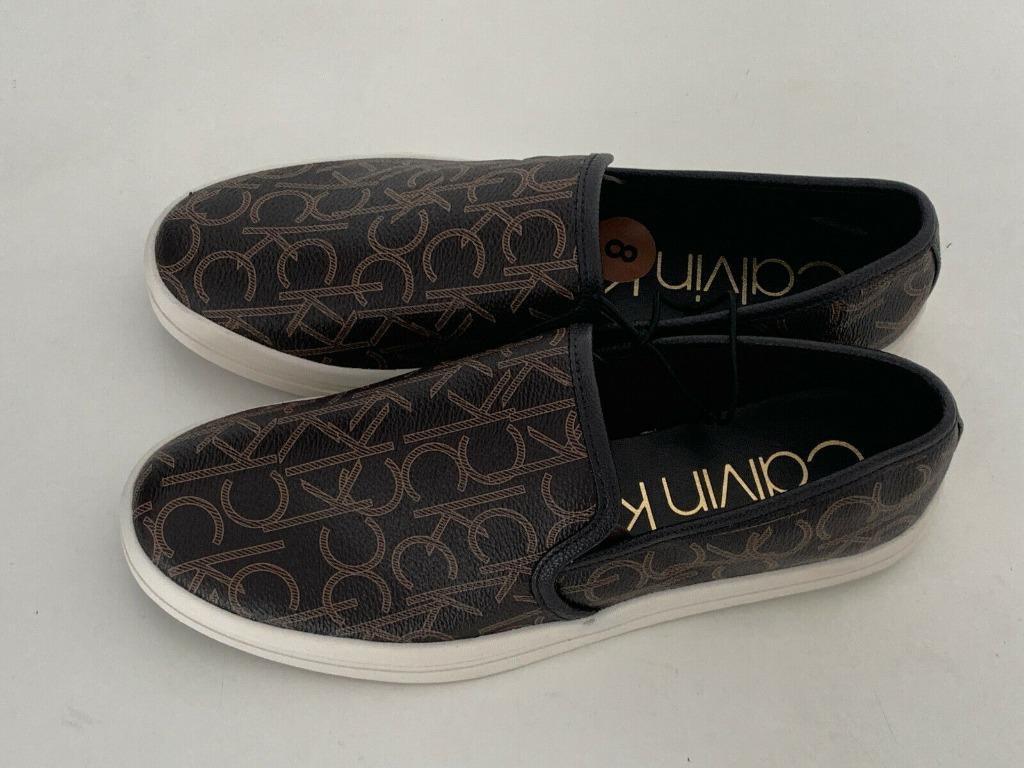 Calvin klein brown sneakers 2025