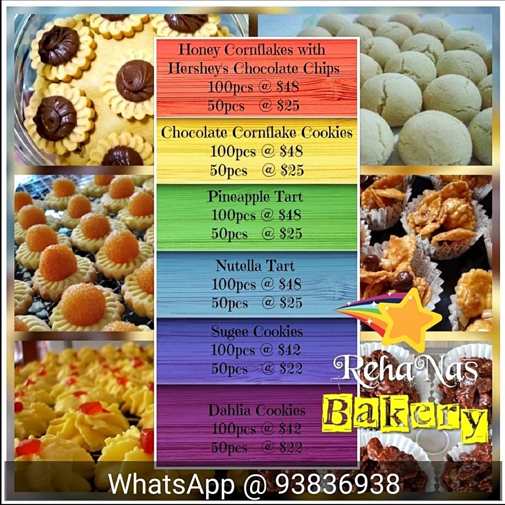 Dear Family And Friends Festive Homemade Cookies Pre Order Kuih