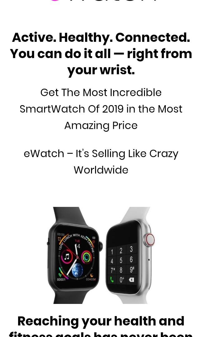 Ewatch Smart Watch Bnib Men S Fashion Watches On Carousell