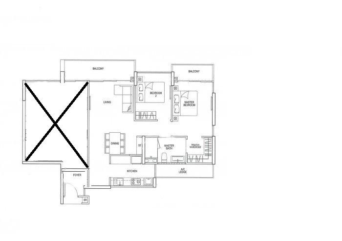 Fully Furnished 2 Bed 1 Bath Condo For Rent At Punggol Riverparc Residences 2 Min Walk Kadaloor Lrt Nr Shopping Ctr Property Rentals Condos Ecs On Carousell