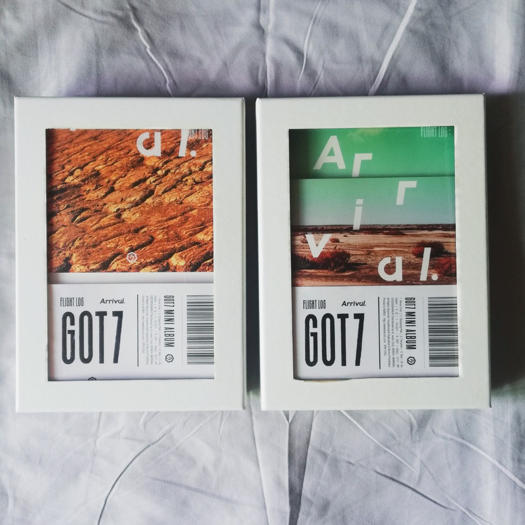 Got7 Flight Log Arrival Never Ever Version K Wave On Carousell