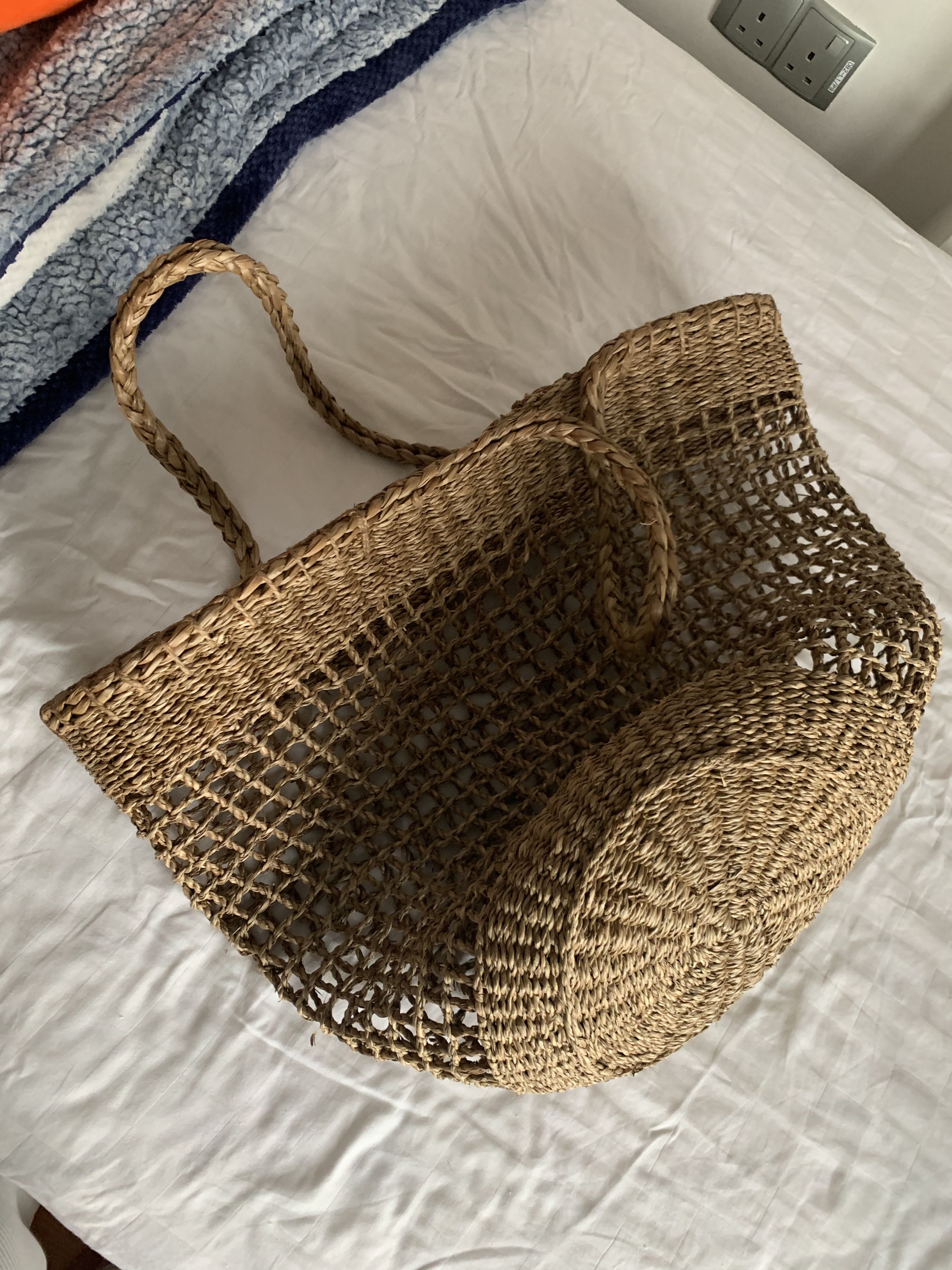 IKEA Woven Bag, Furniture & Home Living, Home Improvement