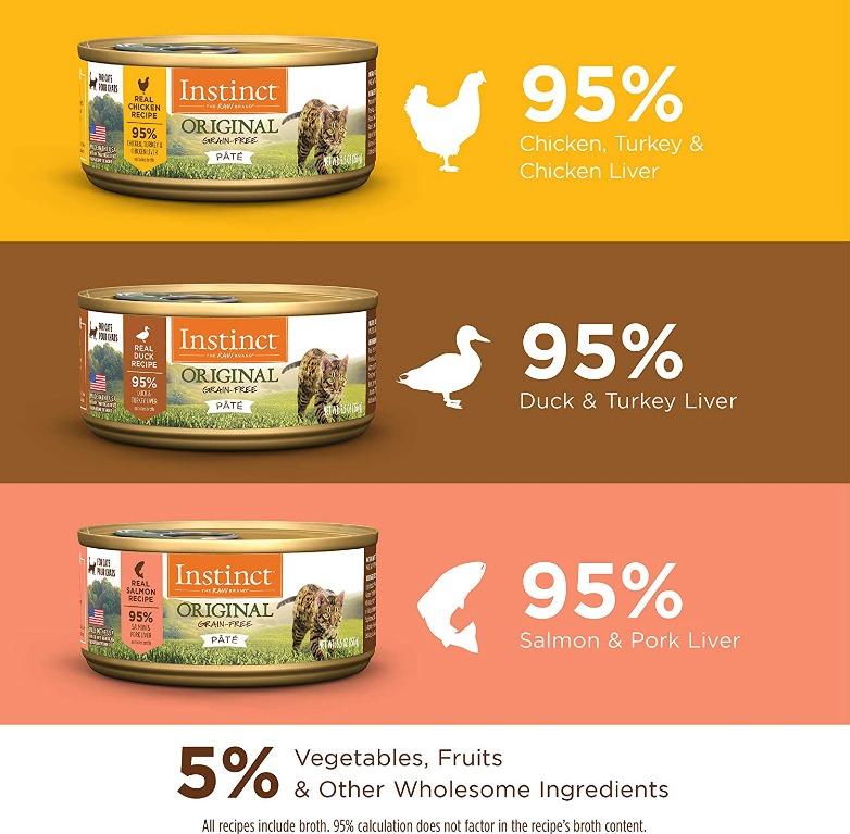 Instinct original grain free recipe natural wet canned cat food by nature's variety top