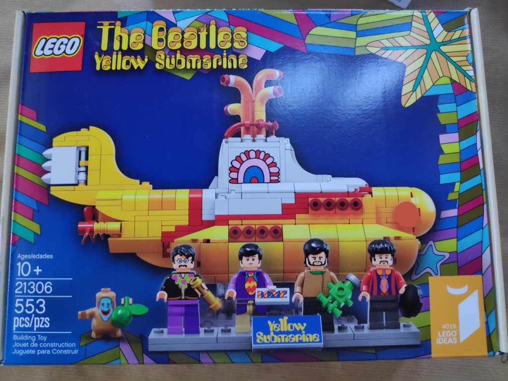 lego beatles yellow submarine
