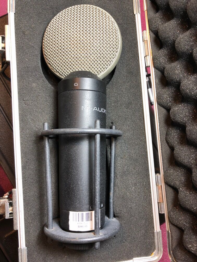 M-Audio Luna Cardioid Condensor Microphone, Hobbies & Toys, Music ...