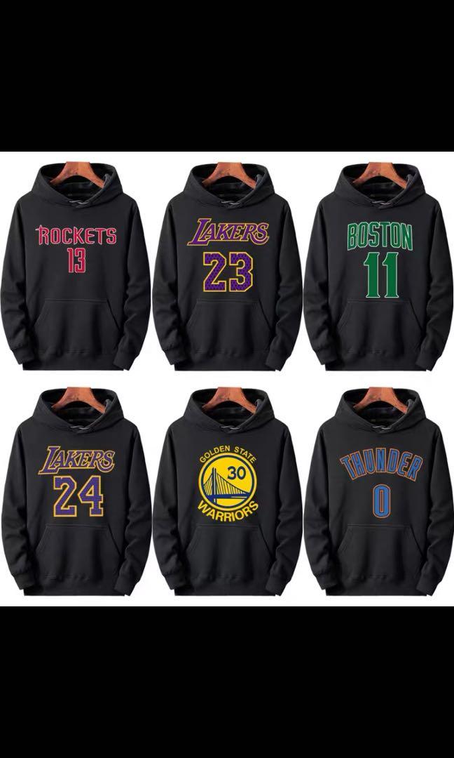 Nba Basketball Hoodie Kyrie Hoodie Lebron James Harden Curry Kobe Giannis Lakers Gsw Jordan Sports Sports Apparel On Carousell