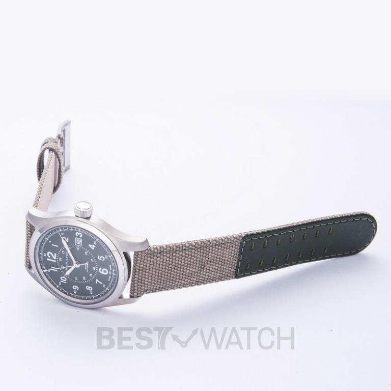 New Hamilton Khaki Field Automatic Green Dial Stainless Steel Men S Watch H70605963 Luxury Watches On Carousell