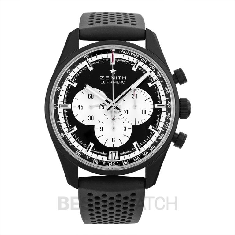 New Zenith El Primero Chronomaster 42 Aluminium Black Rubber Strap 24 2041 400 21 R576 Luxury Watches On Carousell