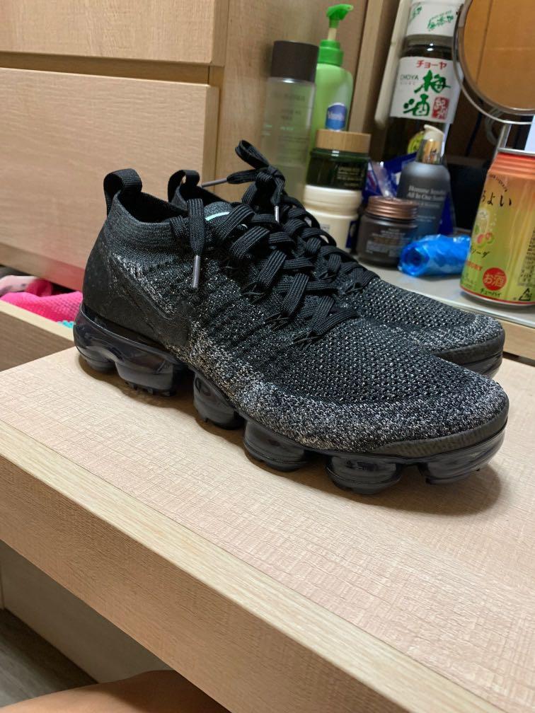 air vapormax flyknit 2 triple black