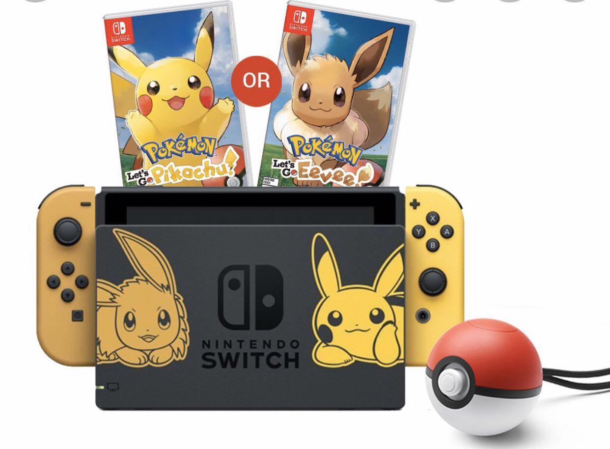 Nintendo Switch Pokemon Bundle (FEW SETS LEFT), Video Gaming, Video