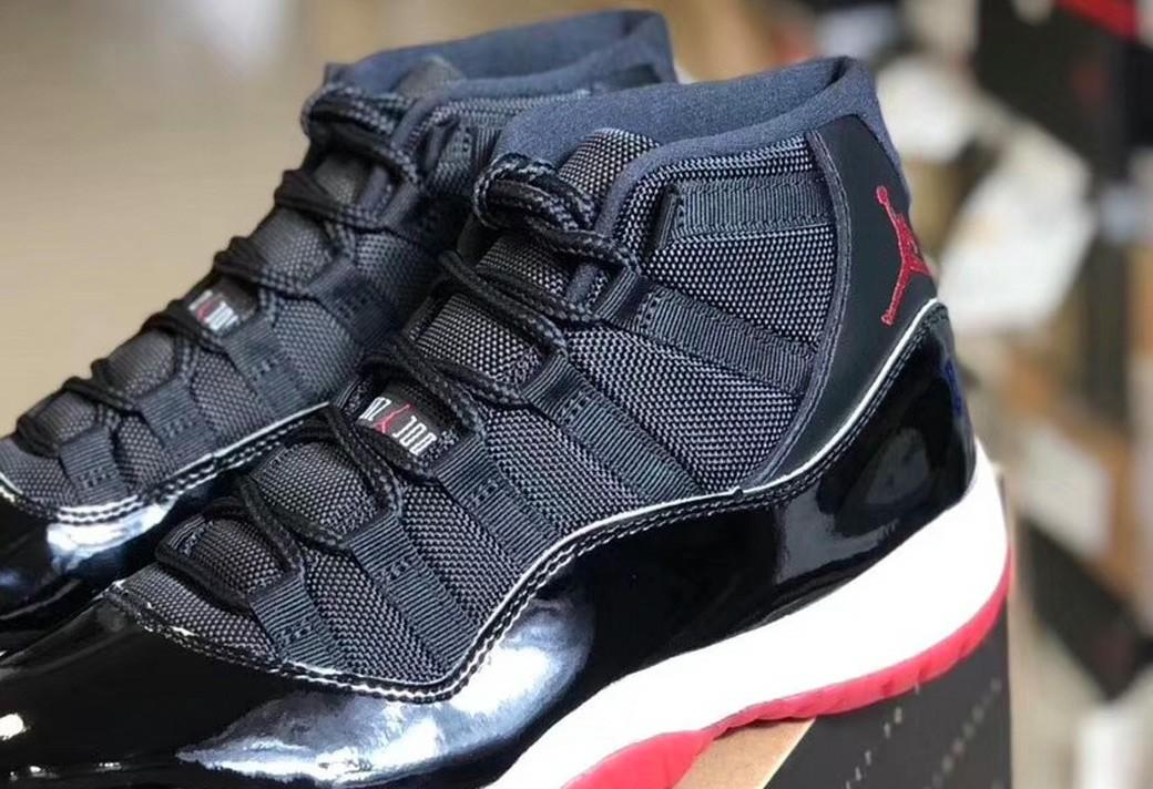 Jordan 11 bred sales release date 2019