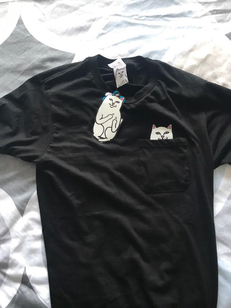 Rip and dip cat shirt outlet