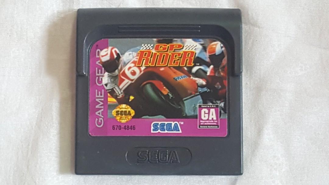 Sega Game Gear GP Rider, Hobbies & Toys, Toys & Games on Carousell