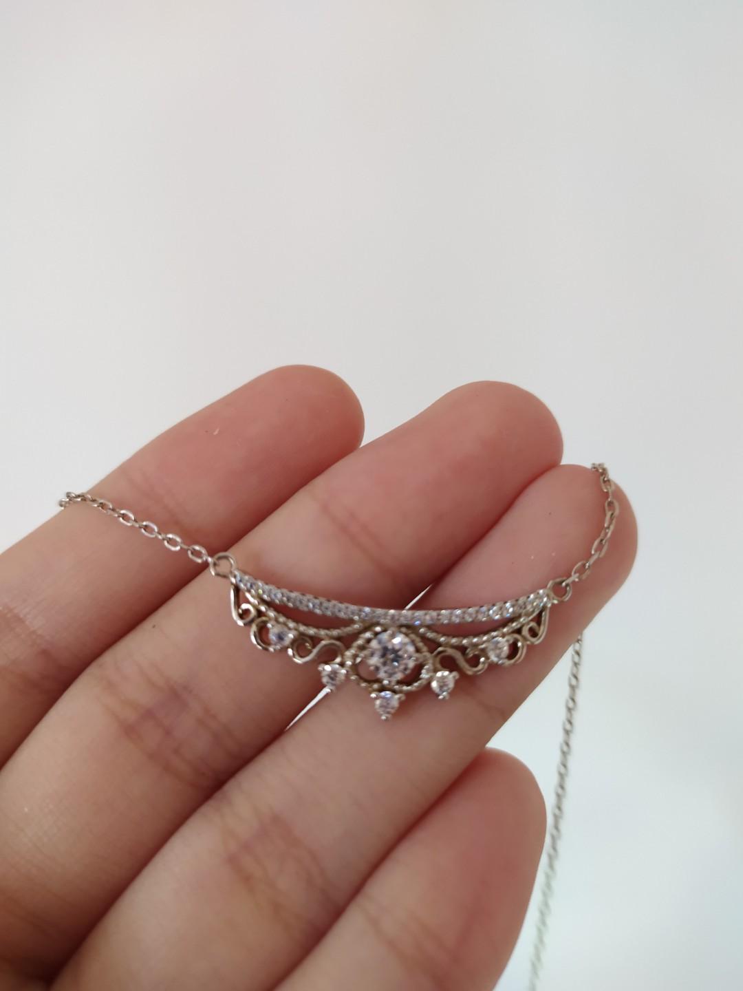 Silverworks Crown necklace