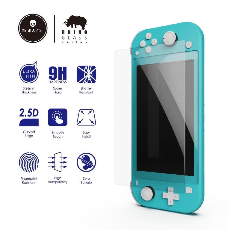 Skull & Co. Tempered Glass Screen Protector for Nintendo Switch Lite (2-Pack) (Category: Cases & Covers) located in Manila. Submitted by techsmartph (Listing ID 286900920, Image 2). Description: Accurate Laser Cutting Makes The Tempered Glass Perfectly Match Your Nintendo Switch Lite Screen. Made Of High-Quality 0.26mm 9H Hardness Ultra-Thin Tempered Glass To Provide High Transparency And High-Sensitivity Touch Response. Oleophobic Coating Surfac