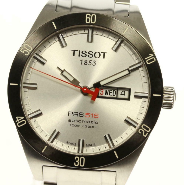TISSOT Day date Silver Dial Automatic Men's Watch - PRE ORDER, Men's