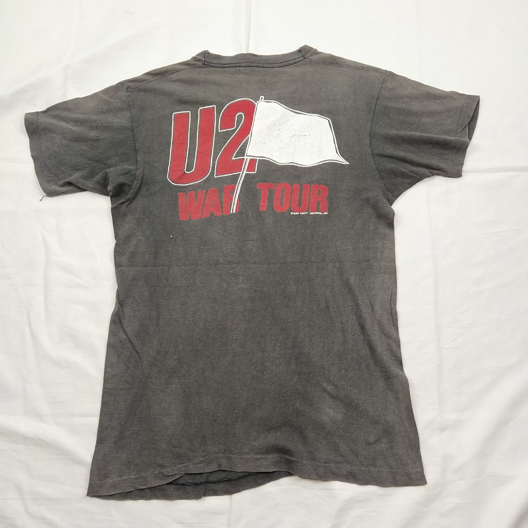 U2 war tour deals t shirt 1983