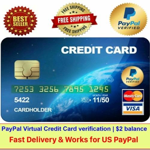 Virtual Credit Card Vcc For Paypal Verification 2 Balance Very Fast Delivery Everything Else Others On Carousell