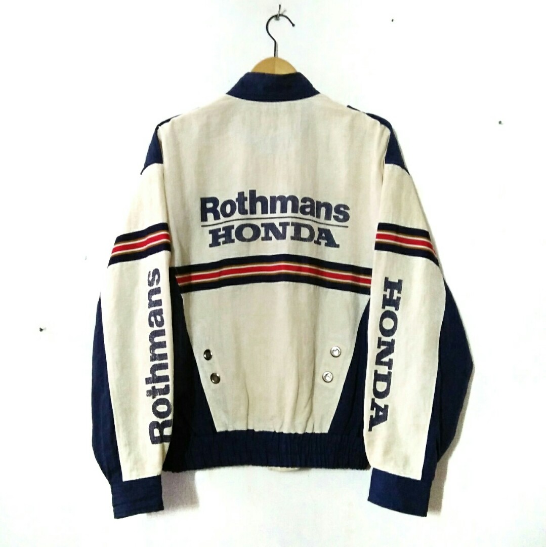 Vtg Jaket Rothmans Honda Racing Team 