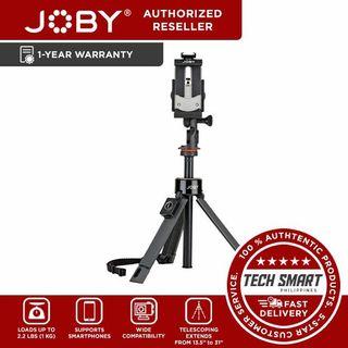 JOBY GripTight PRO TelePod for Smartphones, Mirrorless, Point & Shoot Cameras, 360° Cameras, Action Cameras,