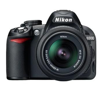 Nikon D3100 with 18-55mm and 55-200mm lens