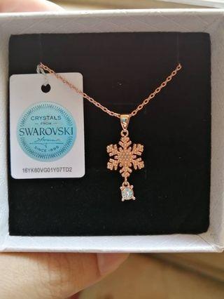 Original Swarovski Snowflake Necklace