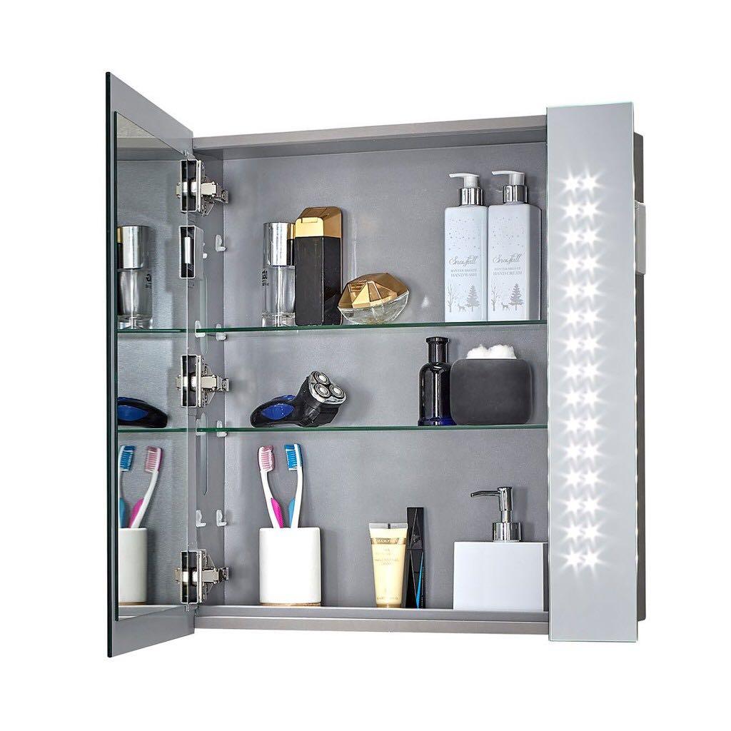 650x600mm Rowan LED Illuminated Bathroom Mirror Furniture