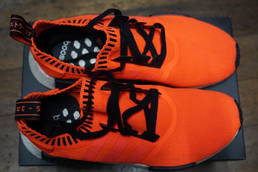 Adidas nmd r1 primeknit orange 2025
