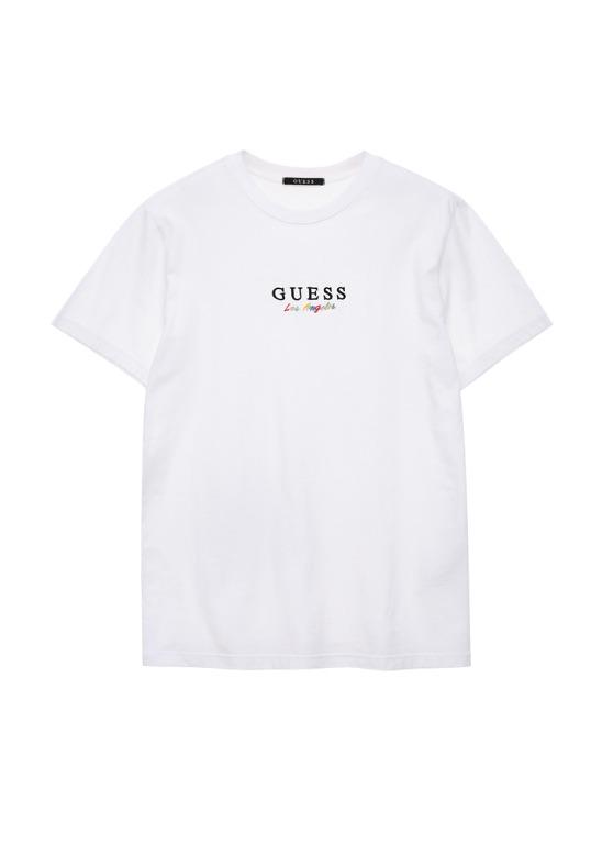 guess colourful t shirt