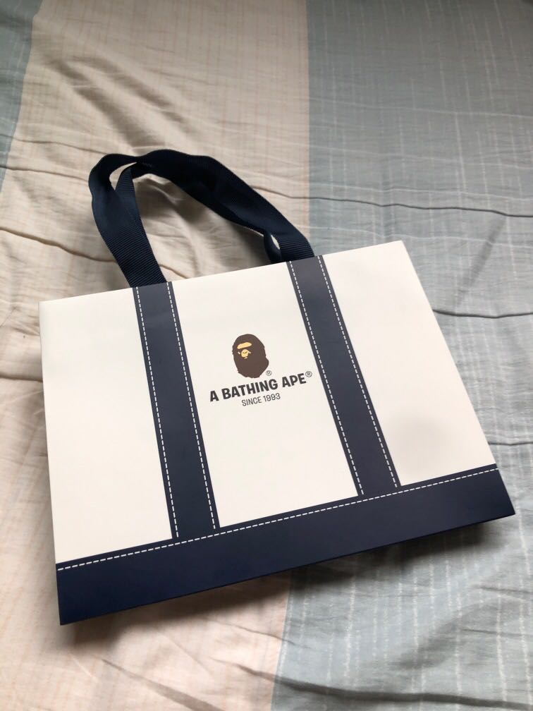 Bape shopping bag clearance