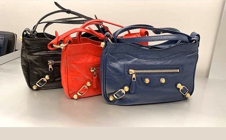 New Balenciaga Hip Bag Black Red Blue PRE ORDER, Luxury, Bags & Wallets on Carousell